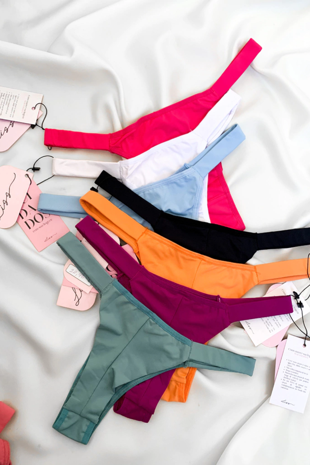 Calcinha toda em Microfibra Com Fio Duplo | Iris