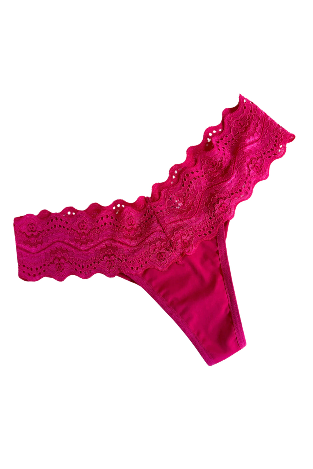 Calcinha em Renda no Cós e Microfibra Fio Duplo | Cecília