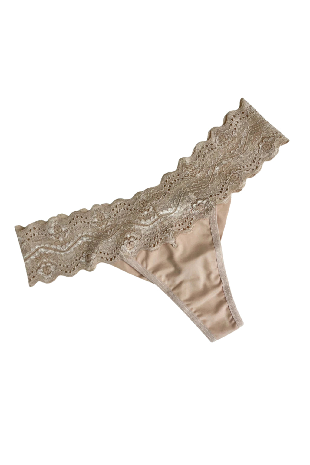 Calcinha em Renda no Cós e Microfibra Fio Duplo | Cecília