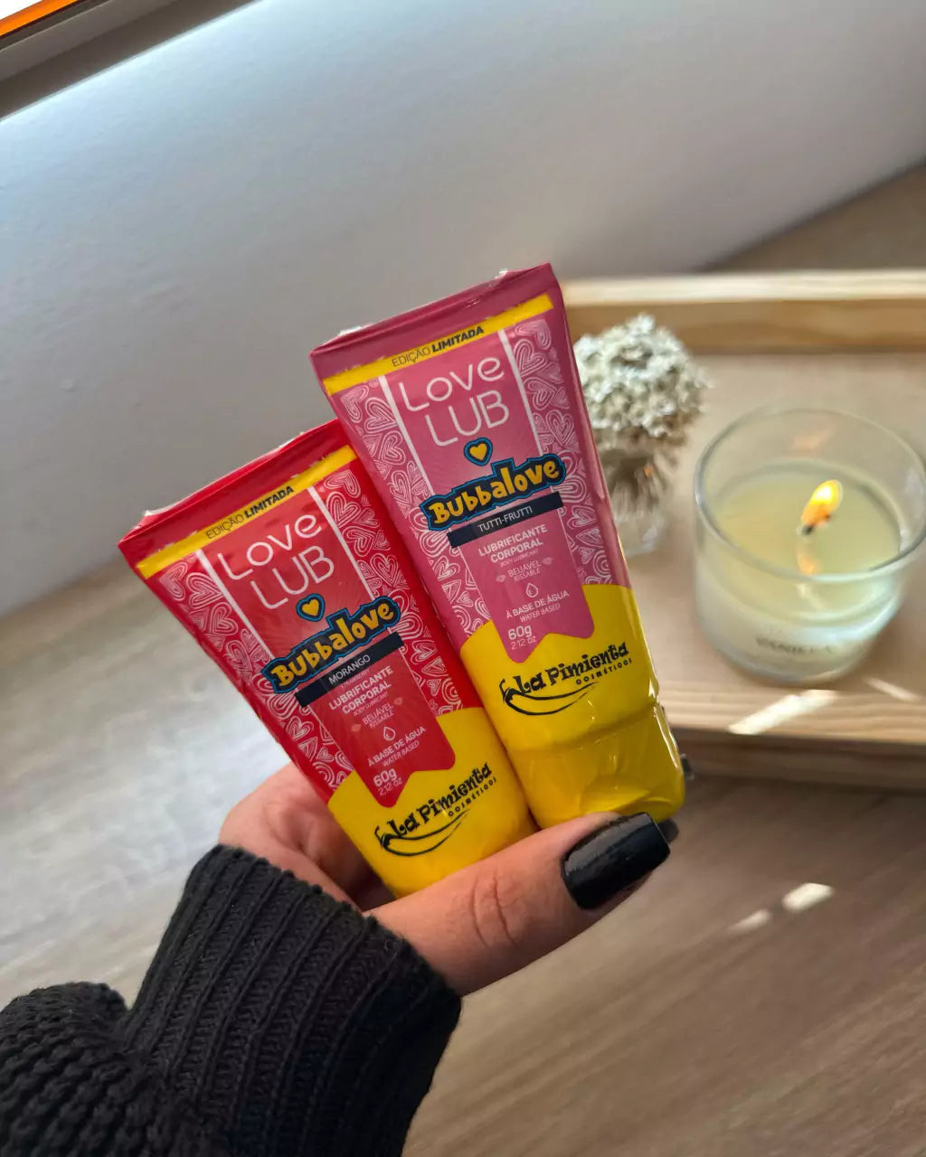 Lubrificante Beijável BubbaLove