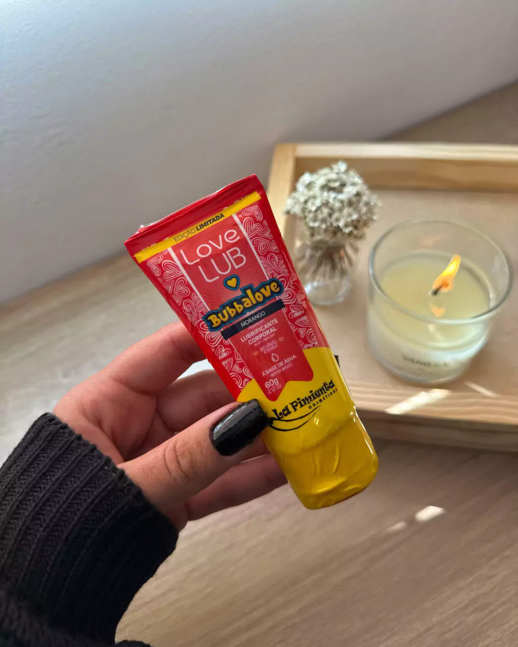 Lubrificante Beijável BubbaLove