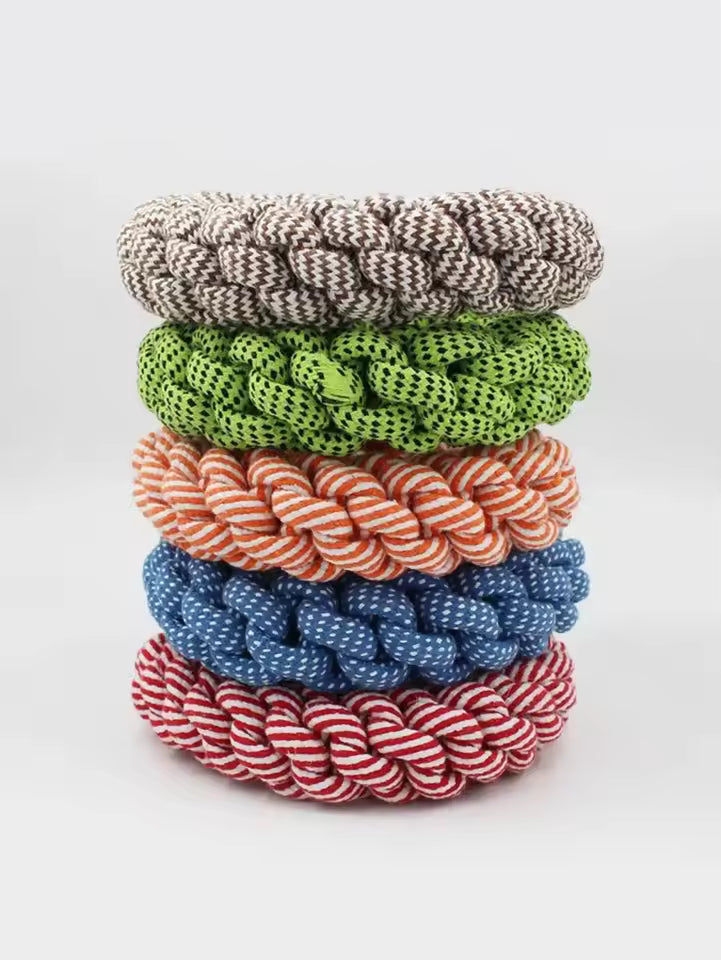 Brinquedo para cães | 5 discos de paracord