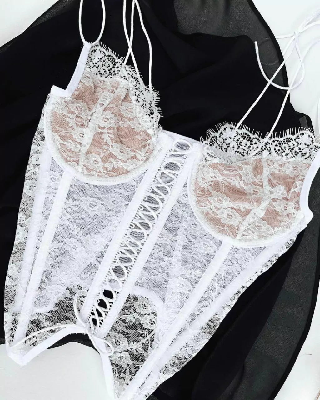 Corselet Carmem Branco